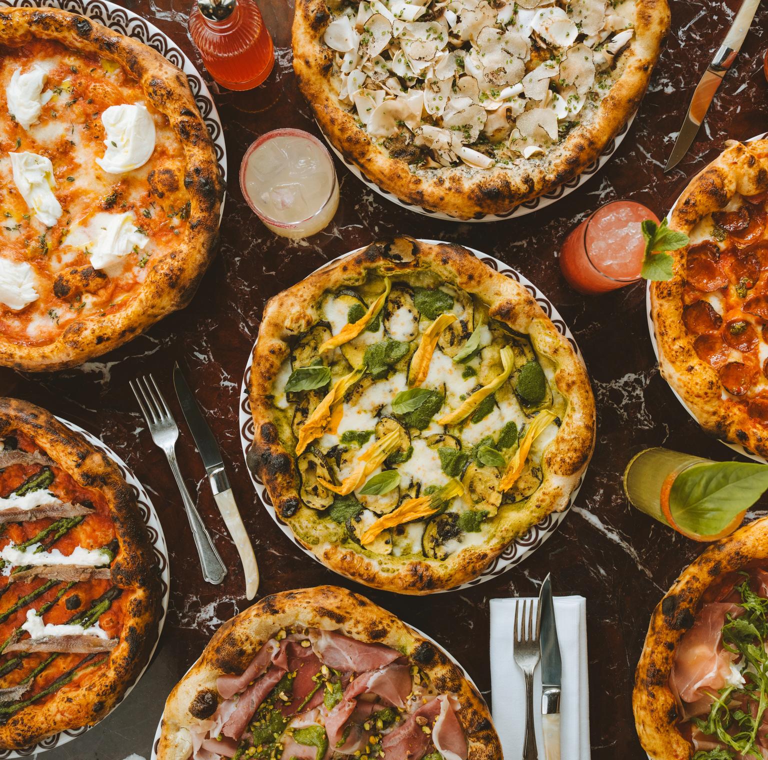 Pizzas et pizzeria