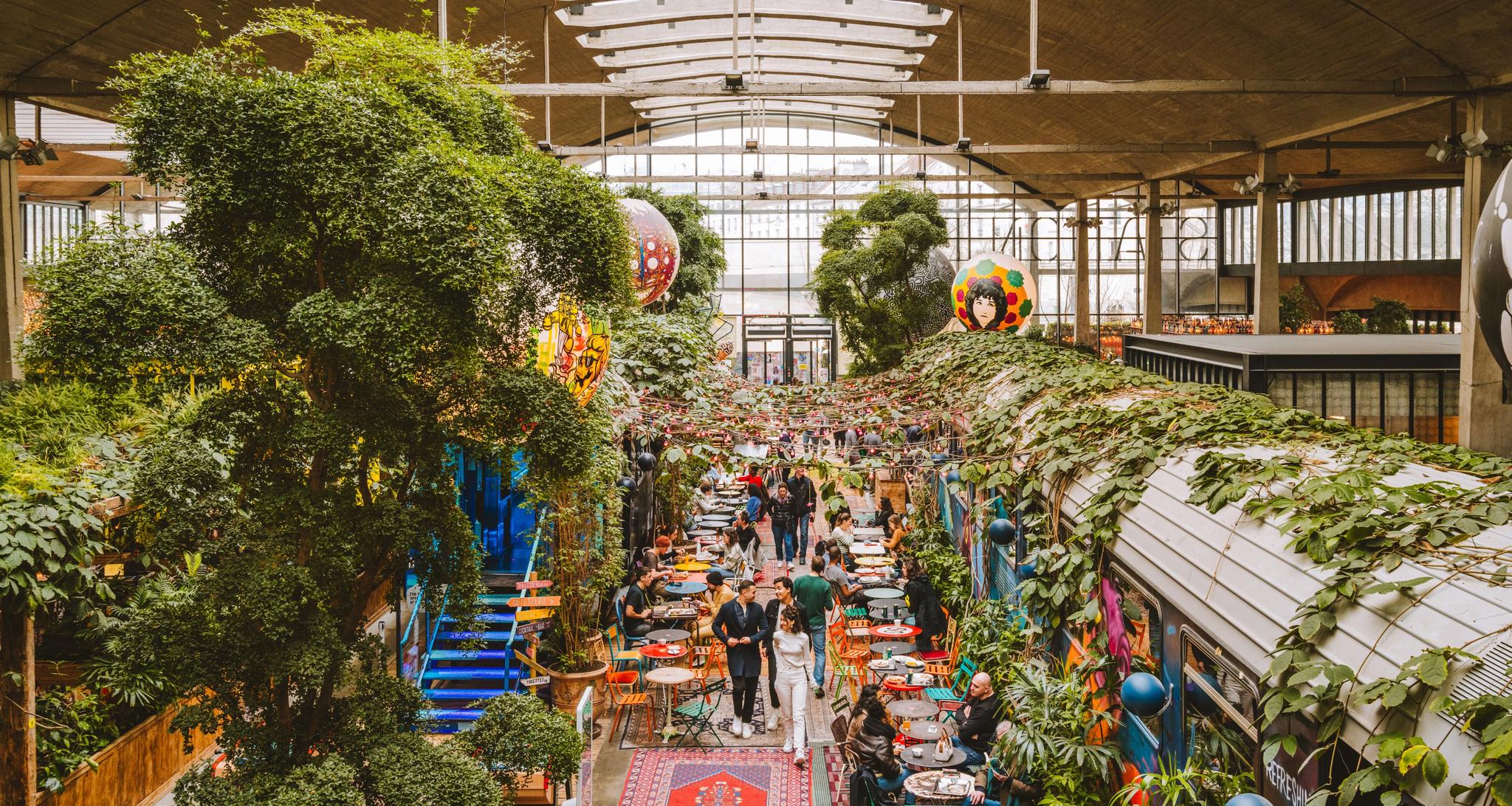 Food market italiano Parigi 13ème, Station F