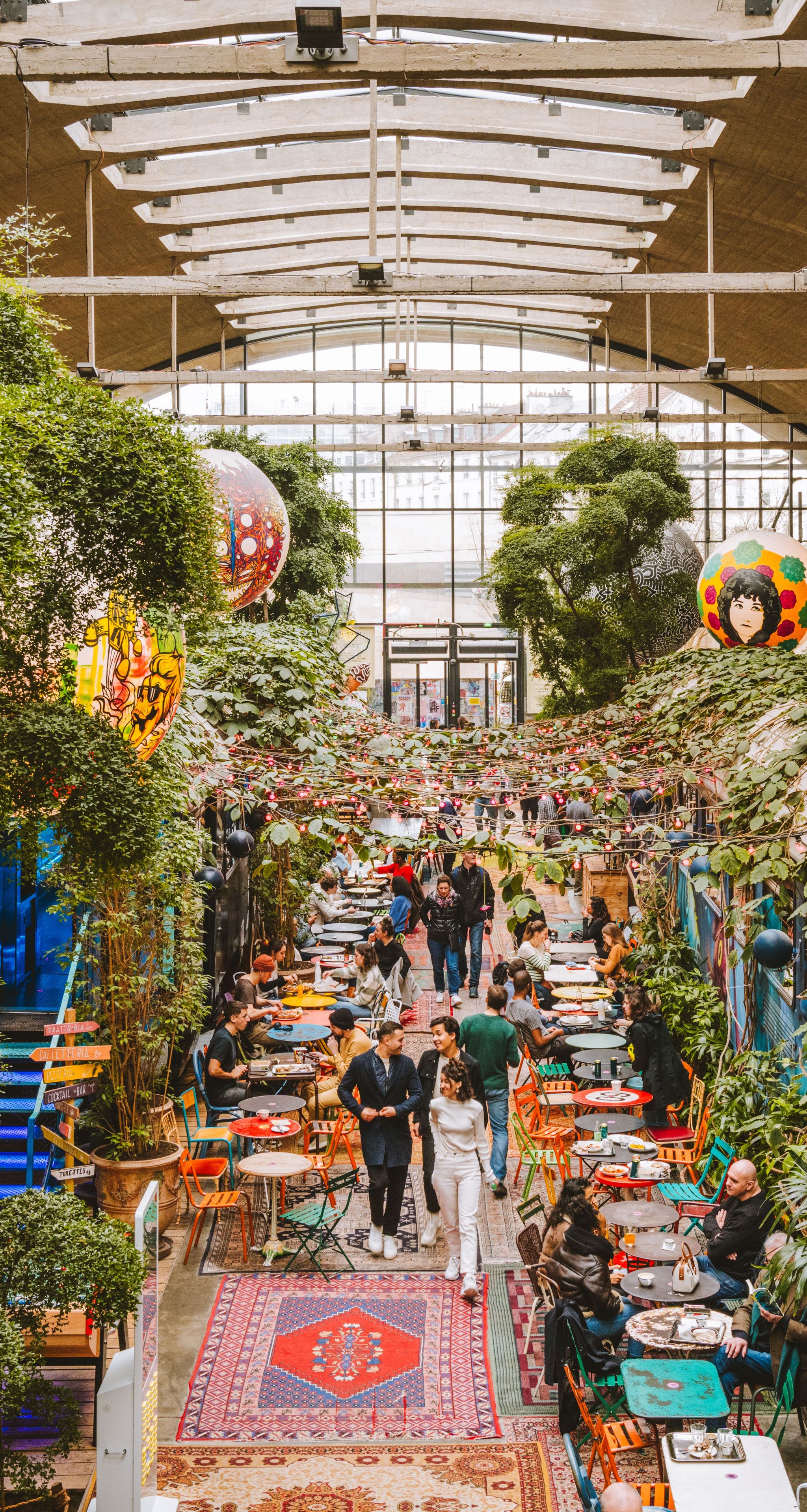 Food market italiano Parigi 13ème, Station F