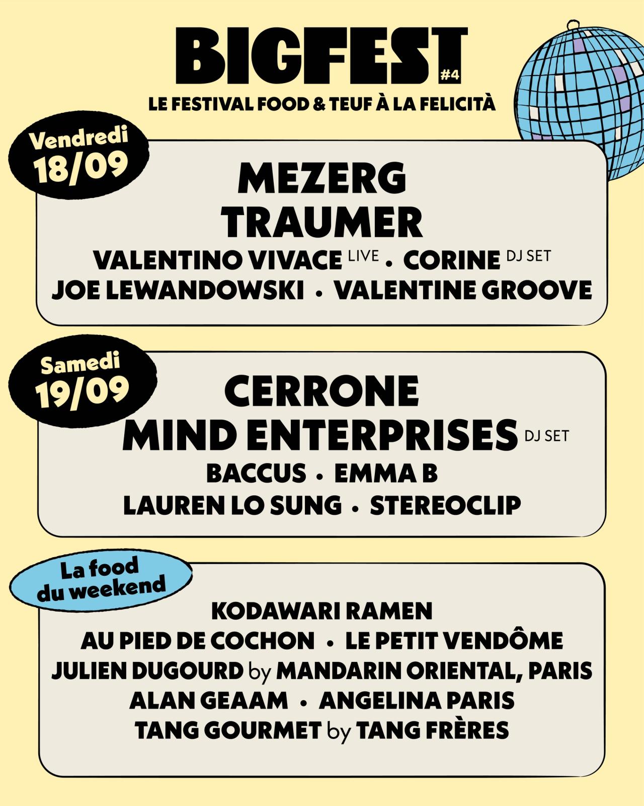 Festival Food & Musique, Paris