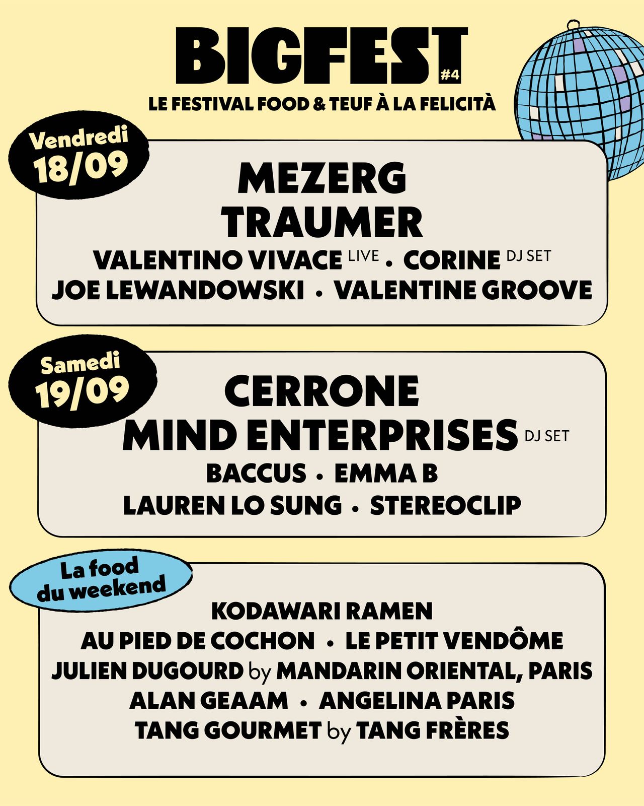 Festival Food & Musique, Paris